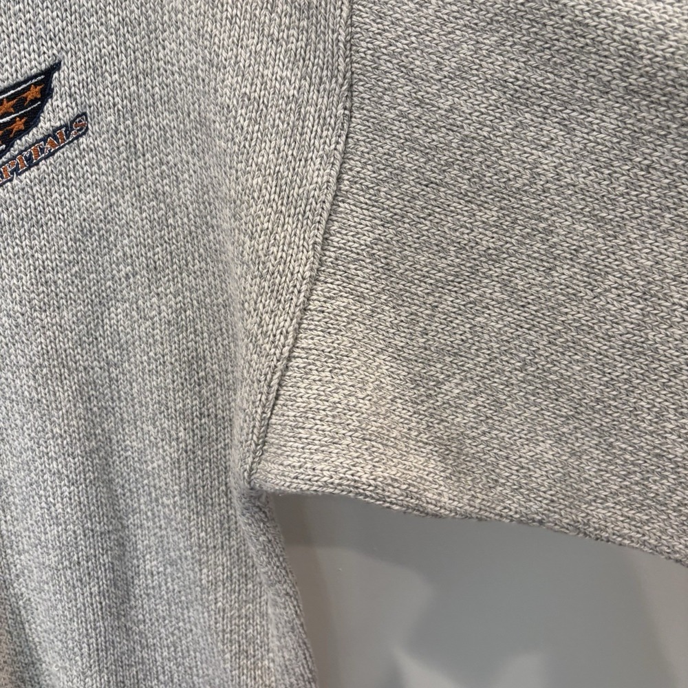 Vtg 90s Headline Sports Washington Capitals Screaming Eagle Heavy Knit Sweater - Picture 6 of 11